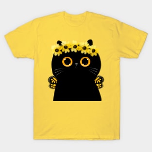 Black Eyed Susan Kitty T-Shirt